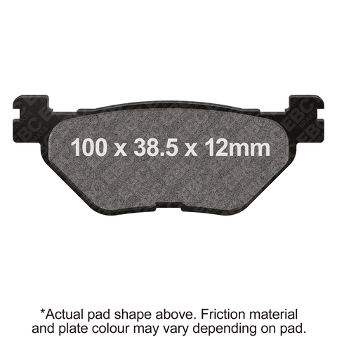 BRAKE PADS SFA319 ORGANIC