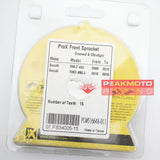 Pro-X 07.FS34005-15 - 15T Grooved Ultralight Front Sprocket For RMZ450 2005-2012