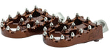 MOTO STYLE FOOTPEG SET BRONZE 2"X3.125"