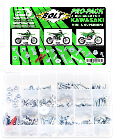 PROPACK KAWASAKI MINI 2 STK KAW KX65/85/100/112