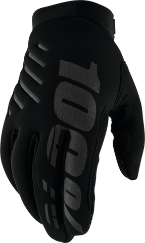 BRISKER YOUTH GLOVES BLACK LG