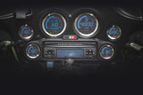 HD-02 SERIES GAUGE KIT SILVER BEZEL OIL TEMP