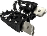 MOTO STYLE FOOTPEG SET BLACK M8 SOFTAIL