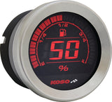 DIGITAL GAUGE CLUSTER SILVER BEZEL 04-13 FLHT AND FLTR