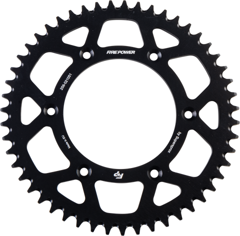 REAR SPROCKET ALUMINUM 51T BLK