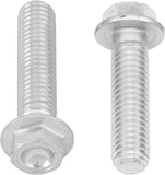 LOW PROFILE 10MM HEX HEAD FLANGE BOLTS 8X1.25X35MM