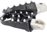 MOTO STYLE FOOTPEG SET BLACK FTR 1200