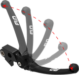 MX STYLE LEVER SET BLACK `23-24 CVO