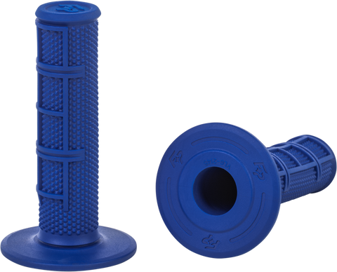 CONTROL MX STANDARD GRIPS BLUE HALF WAFFLE