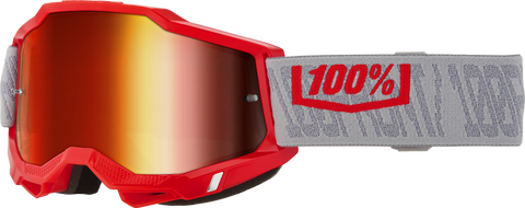 ACCURI 2 GOGGLE GATORBACK RED MIRROR LENS