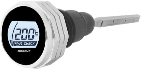 DIGITAL OIL DIPSTICK SILVER FITS 07-16 FLH/FLT