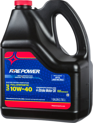 SYNTHETIC ESTER OIL 10W40 4T 1 GAL (4/CASE  SOLD EA)