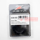 ZETA ZE58-2121 BLACK Anodized Aluminum Steering Stem Nut M24x30x12mm 1.00 Pitch