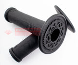 ODI H00RFB Ruffian Black No-Waffle Grips Moto Single Ply Medium - Made In USA