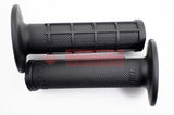 ODI H01RFB Ruffian Black Half-Waffle Grips Moto Single Ply Medium - Made In USA