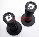 ODI H01RFB Ruffian Black Half-Waffle Grips Moto Single Ply Medium - Made In USA