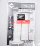 ODI H01RFSW Pro Edition White Half-Waffle Grips Moto Single Ply Soft Made In USA