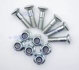 PRO-X 07.SBSM825 Rear Sprocket Bolts M8x25mm and Flanged Nylon Lock Nuts Set