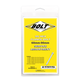 M6 8MM HEX FLANGE BOLT ASSORTMENT 60 PIECE KIT