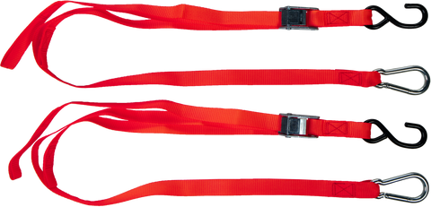 1" X 6' TIE-DOWN SOFT-TIE RED 2/PK