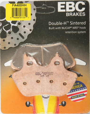 BRAKE PADS FA400HH DOUBLE-H SINTERED