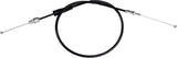 BLACK VINYL THROTTLE PULL CABLE