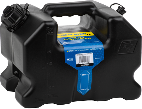 LCS STACKABLE CONTAINER 2.5 GAL - BLACK