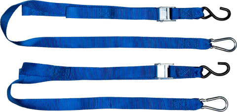 1.5" X 6' TIE-DOWN SOFT-TIE BLUE 2/PK