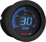 HD-02 SERIES GAUGE KIT BLACK BEZEL OIL TEMP