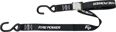 1.5" TIE-DOWN BLACK 2/PK