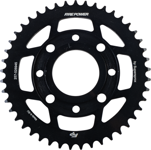 REAR SPROCKET STEEL 45T BLK
