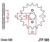 JT JTF569.14 SPROCKET YAMAHA BANSHEE WARRIOR RAPTOR 14T 14 Tooth