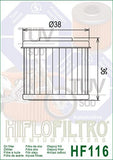 HiFlo - HF116 - Oil Filter