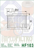 HiFlo Filtro - HF103 - Replacement Motorcycle Oil Filter