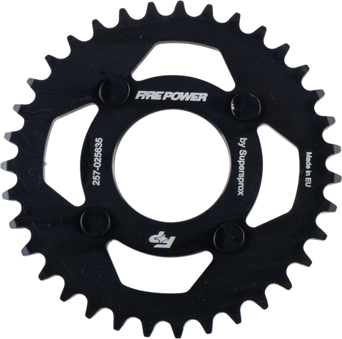 REAR SPROCKET STEEL 35T BLK
