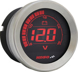 DIGITAL GAUGE CLUSTER SILVER BEZEL 04-13 FLHT AND FLTR