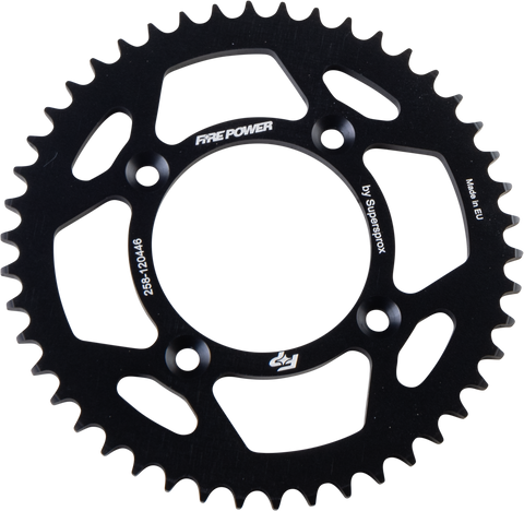 REAR SPROCKET ALUMINUM 46T BLK