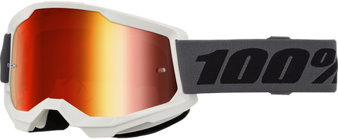STRATA 2 GOGGLE GREY RED MIRROR LENS