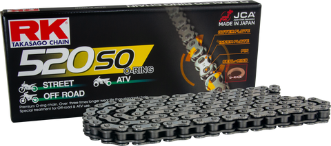 520SO DRIVE CHAIN STEEL 520 X 100