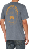 TRONIX SS TEE CHARCOAL HEATHER 2X