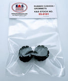 Fuel Tank Rubber Cushion (PAIR) For Honda ATC200X, ATC250R 82-84 17611-HA5-000