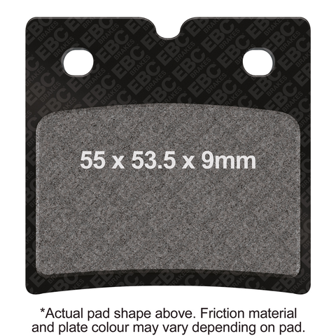 BRAKE PADS FA696HH DOUBLE-H SINTERED