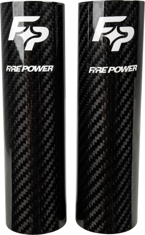 CARBON FIBER FORK SHIELD UPPER 52 X 160 MM