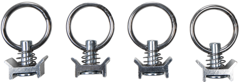 L-TRACK QUICK RELEASE CONNECTS 1.25" EYELET 4/PK