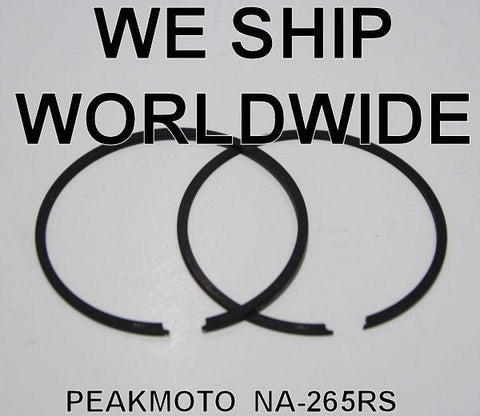 KAWASAKI KX65 2000-2009 NAMURA PISTON RINGS STD 44.50mm KX-65