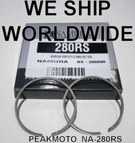 NAMURA NX-20080R PISTON RINGS 48mm For KAWASAKI KX80 1988-2000