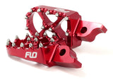 PRO SERIES FOOT PEGS RED KAW/HON