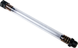 FILLER HOSE W/SCREW CAP CLEAR 12"