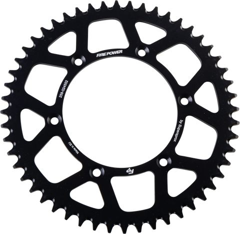 REAR SPROCKET ALUMINUM 52T BLK