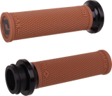 RUFIAN GRIPS INDIAN TBW 1" GUM RUBBER/BLACK
